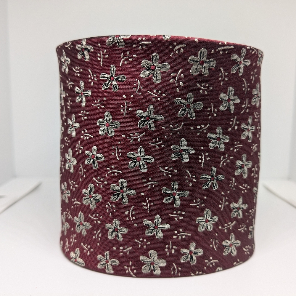 Red floral Armano uomo 100% Silk necktie